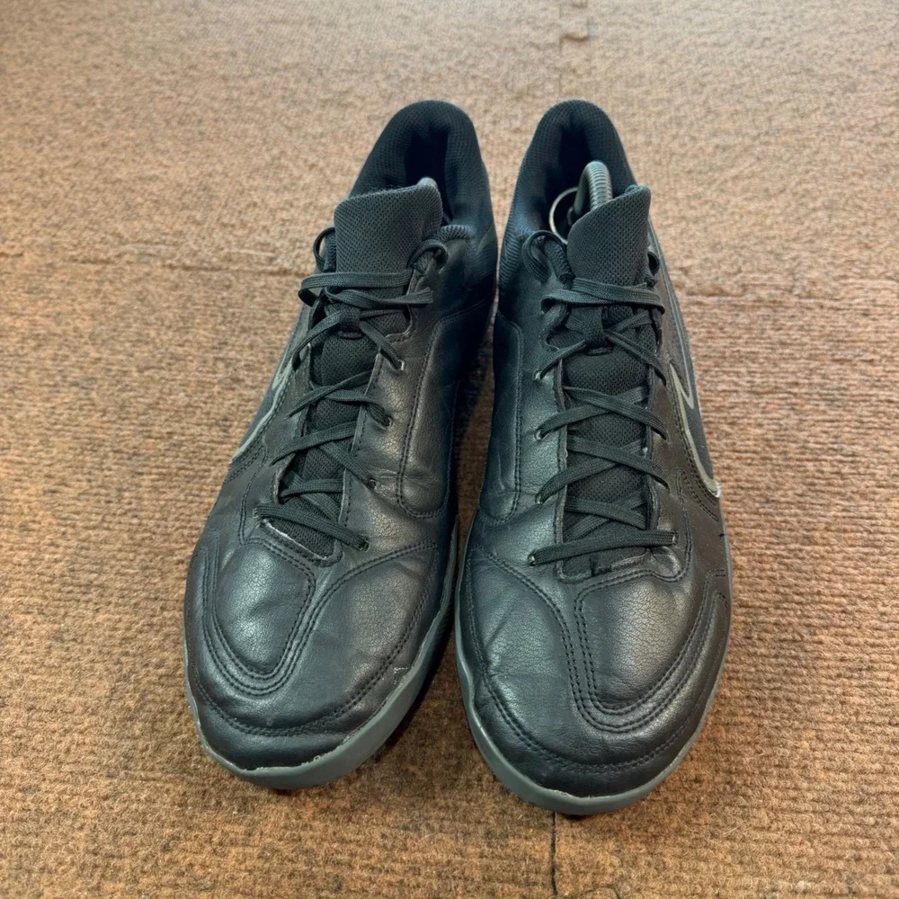 Nike Tiempo Legend 9 Academy IC Mens Indoor Soccer Shoes Black DA1189-004 Sz 12